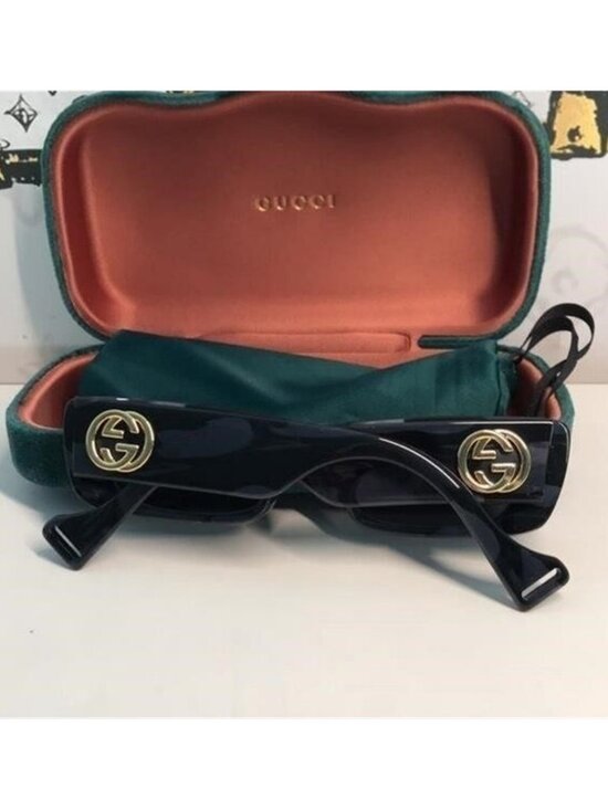 New ✨ Authentic Gucci GG0516S 013 Sunglasses – Grey Frame with Silver Mirror Len main image 2